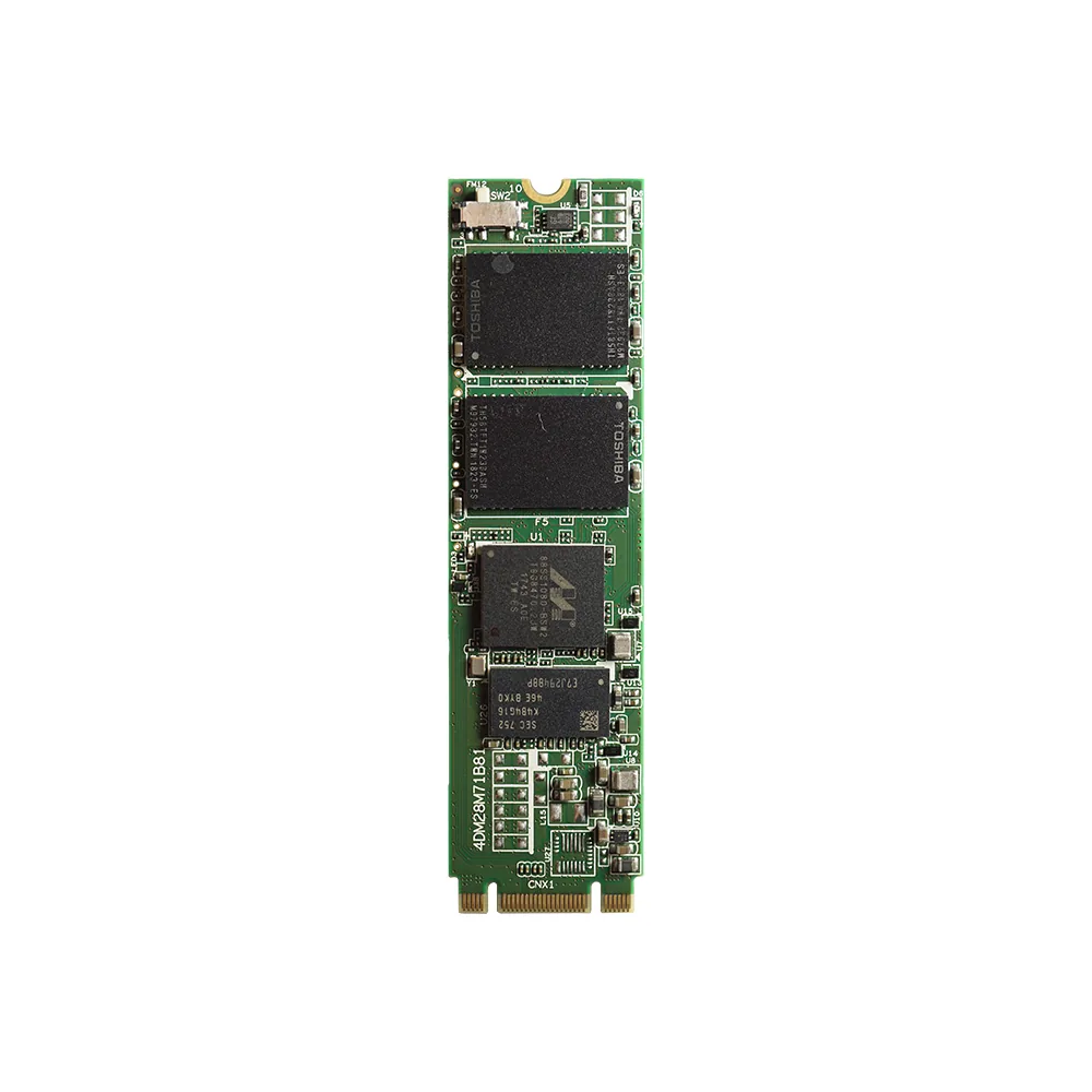 Bo mạch SSD công nghiệp Innodisk M.2 (S80) 3TG6-P dạng M.2 2280 với chip NAND và controller