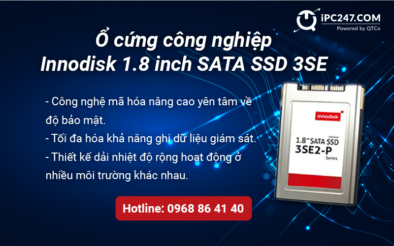 ổ cứng Innodisk 1.8 inch SATA SSD 3SE